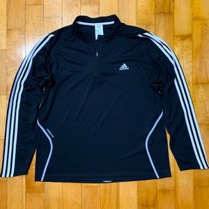 Adidas Men’s pullover half zip jacket